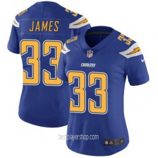Derwin James Los Angeles Chargers Womens Authentic Color Rush Vapor Royal Jersey Bestplayer